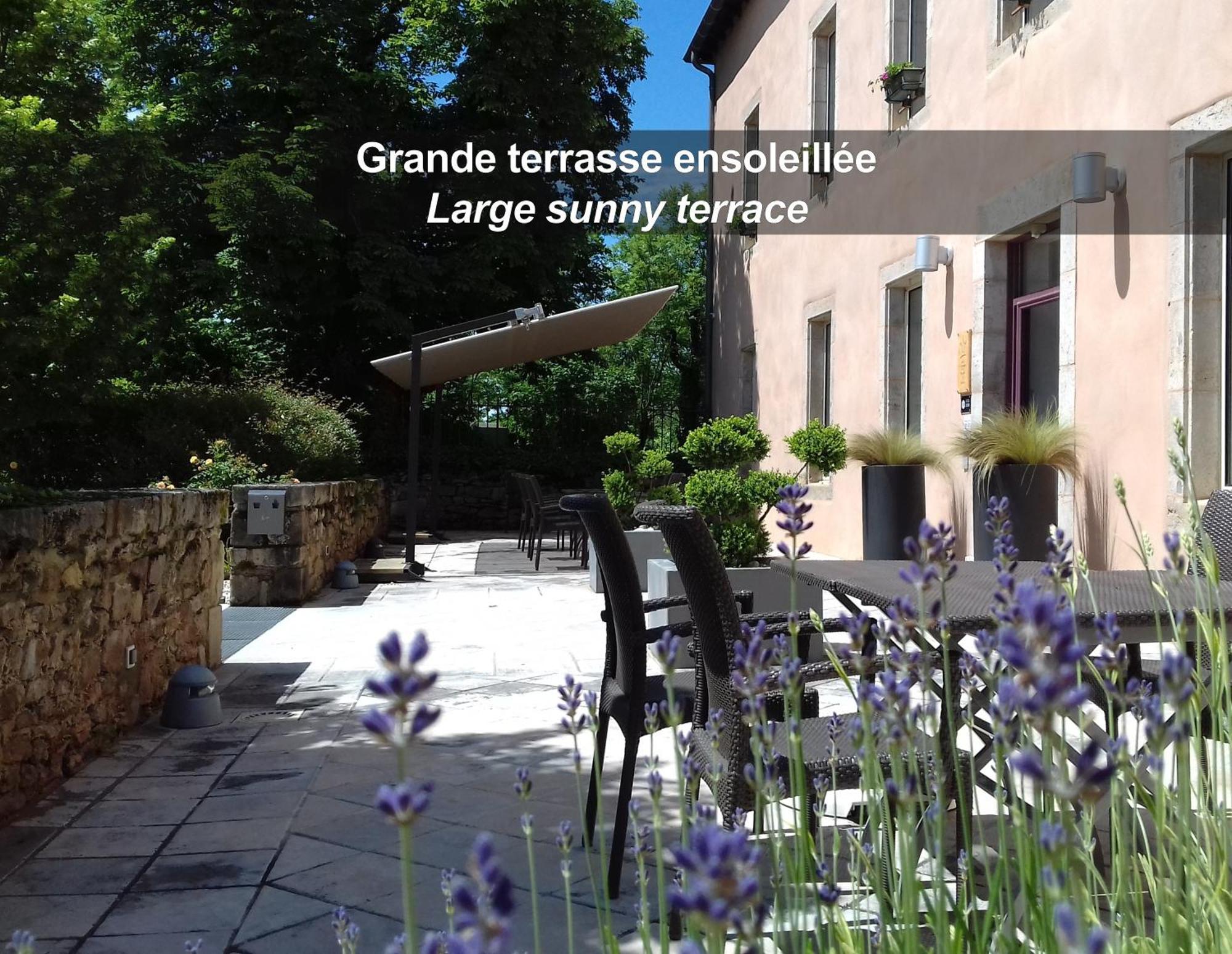 Hotel La Ferme De Bourran Rodez - Parking Prive Gratuit Bagian luar foto