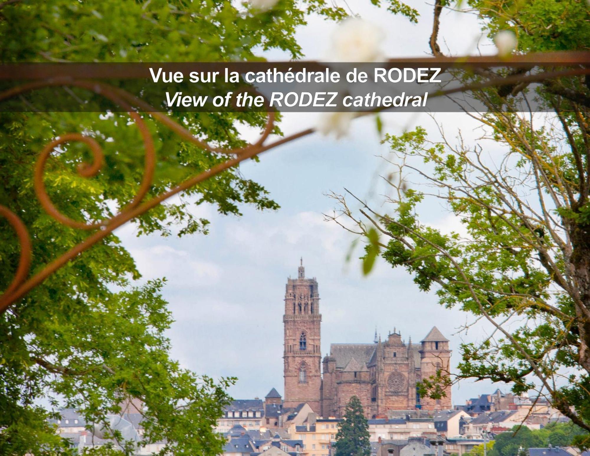 Hotel La Ferme De Bourran Rodez - Parking Prive Gratuit Bagian luar foto